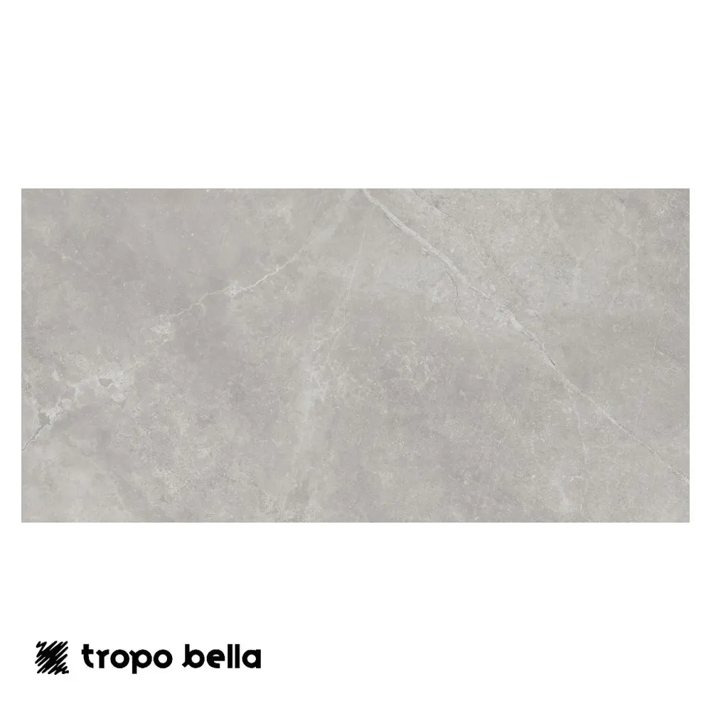Porcelanato Dolmen Cinza Acetinado 60x120 Retificado Eliane