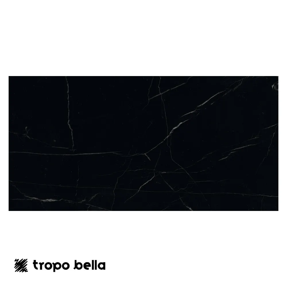 Porcelanato Marquina Ebano Natural 60x120 Retificado Eliane
