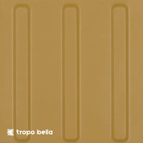 Porcelanato Tatil Direcional Ocre No-Slip 25x25 Retificado Eliane