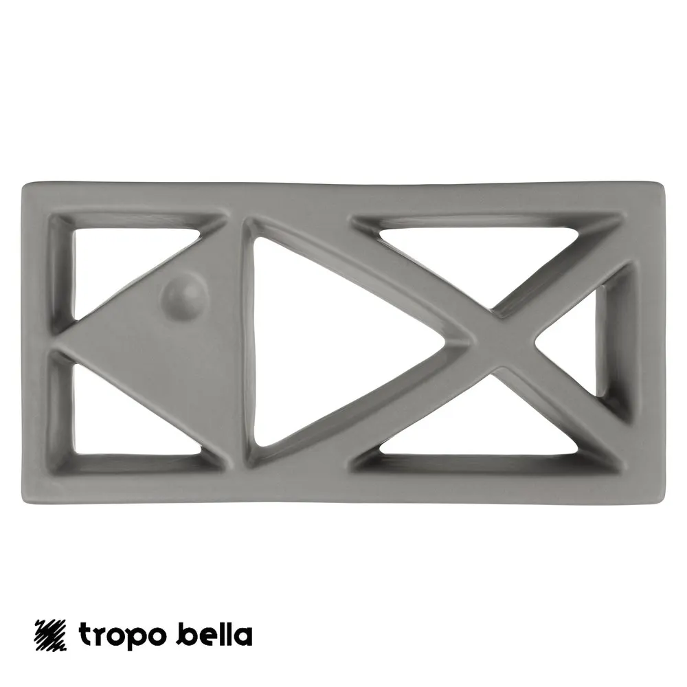 Revestimento Calu Cobogó Peixe 1 Argento Acetinado 15x30 Decortiles