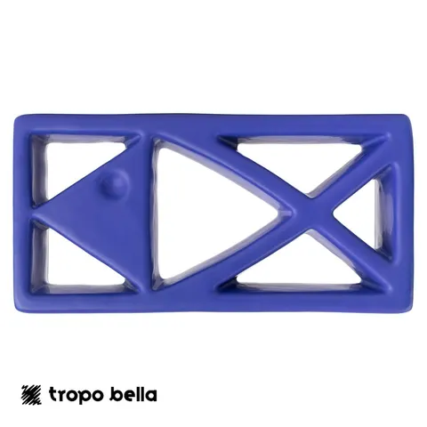 Revestimento Calu Cobogó Peixe 1 Marinho Acetinado 15x30 Decortiles