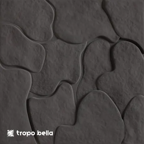 Revestimento Carol Gay Casca Carvao Natural 60x60 Decortiles