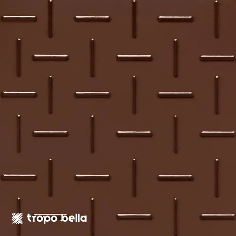 Revestimento Carol Gay Traço Chocolate Acetinado 29x29 Decortiles