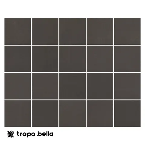 Revestimento Neutral Mesh Carbono Mate 7,5x7,5 Eliane