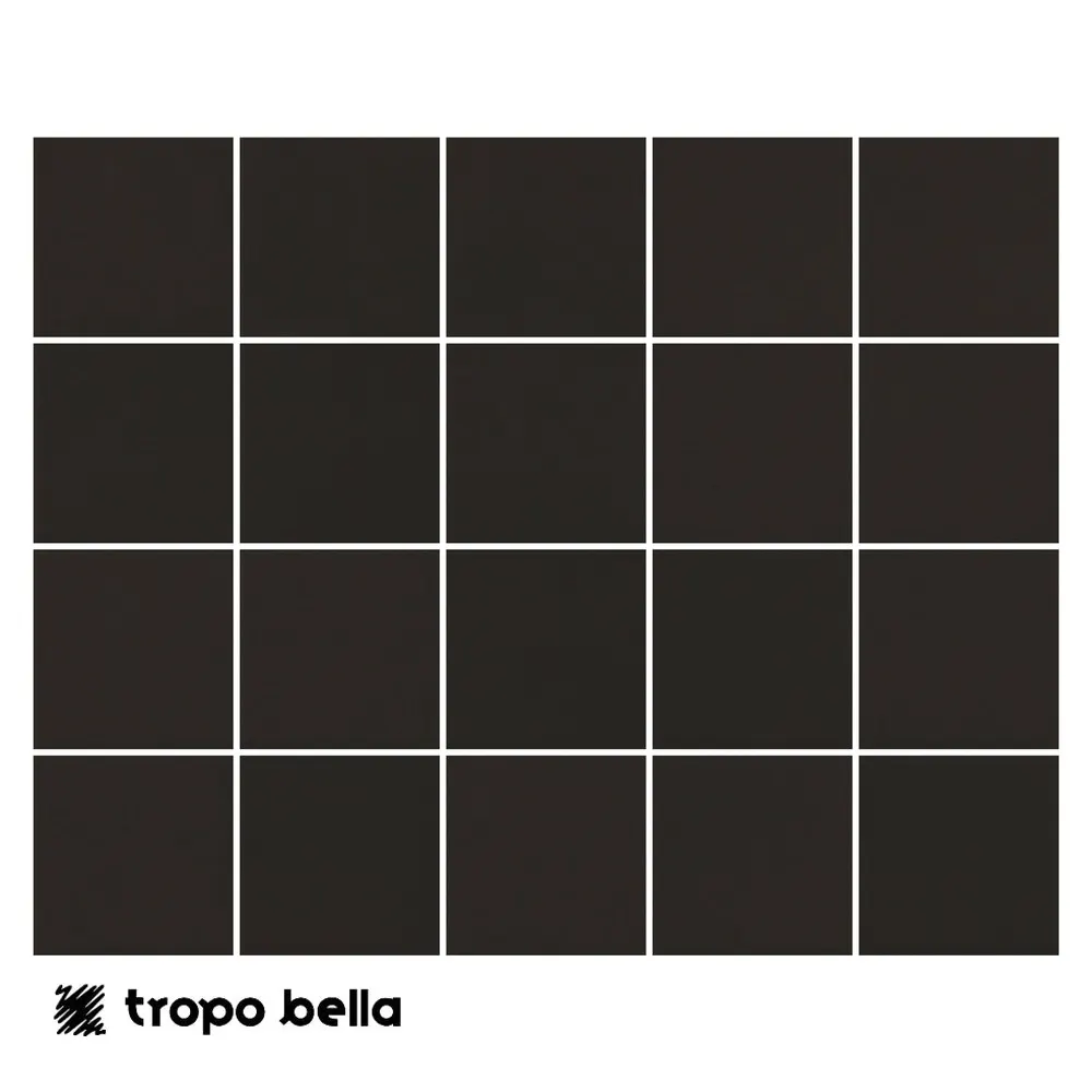 Revestimento Neutral Mesh Ebano Brilhante 7,5x7,5 Eliane