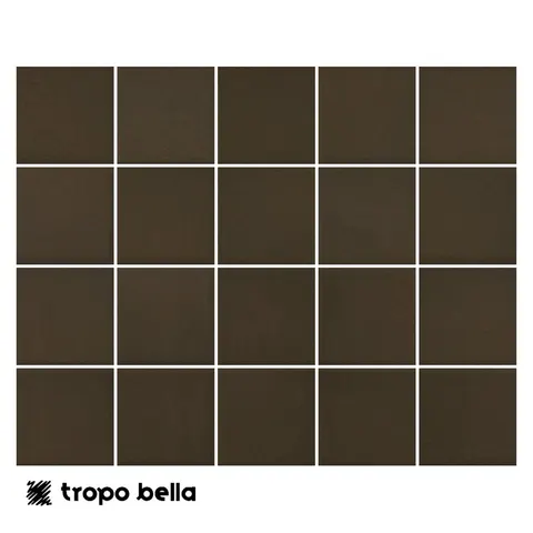 Revestimento Neutral Mesh Espresso Mate 7,5x7,5 Eliane