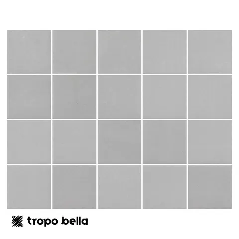 Revestimento Neutral Mesh Grafite Mate 7,5x7,5 Eliane