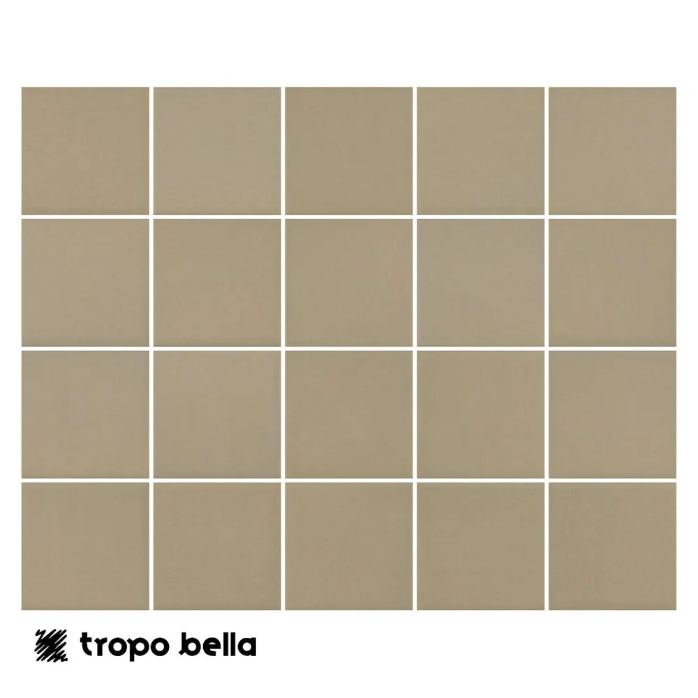 Revestimento Neutral Mesh Mascavo Mate 7,5x7,5 Eliane