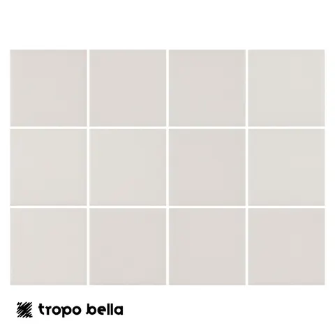Revestimento Neutral Mesh Off White Brilhante 10x10 Eliane