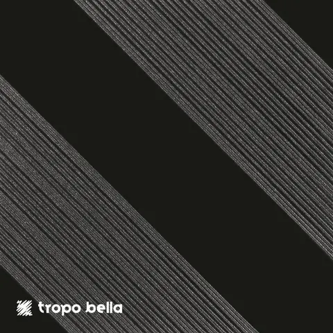 Revestimento Outline 1 Black Silver Acetinado 29x29 Decortiles