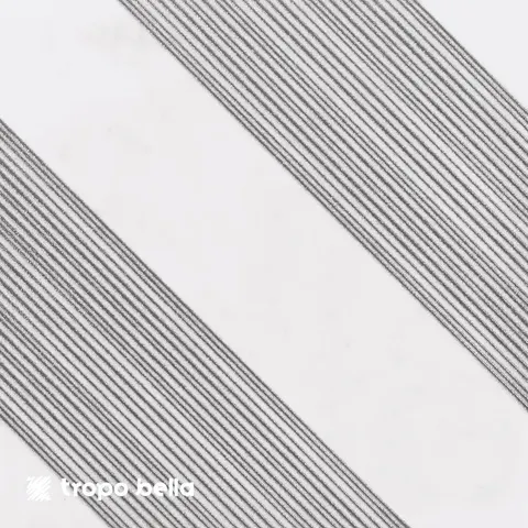 Revestimento Outline 1 White Silver Acetinado 29x29 Decortiles