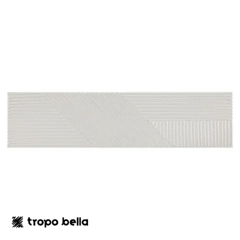 Revestimento Patch Opera 3 Cinza Brilhante 10x40 Decortiles
