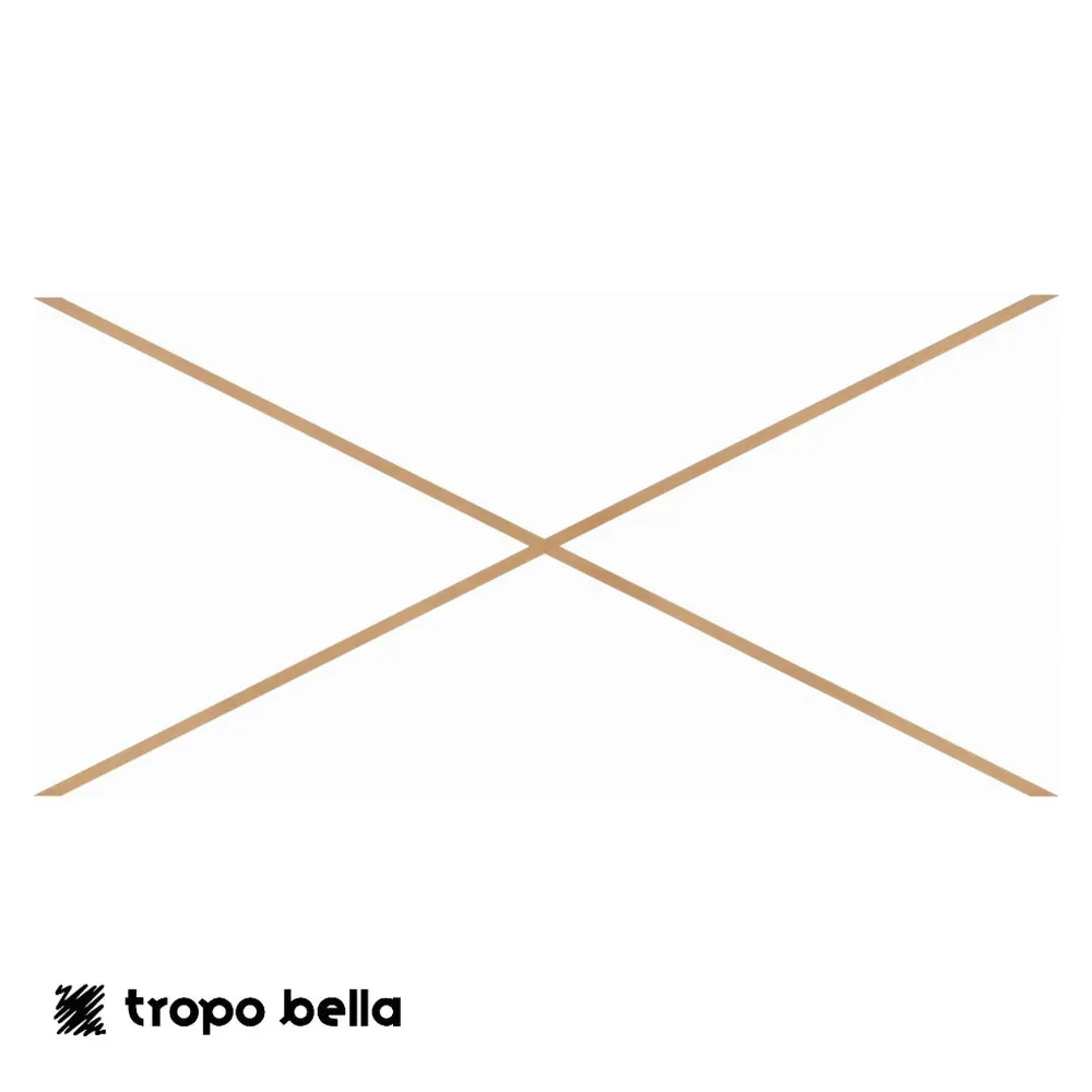 Revestimento Patch Tribal Branco Brilhante 10x40 Decortiles