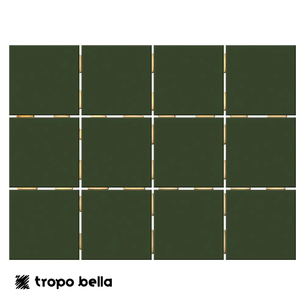 Revestimento Verde Brilhante 10x10 Elizabeth