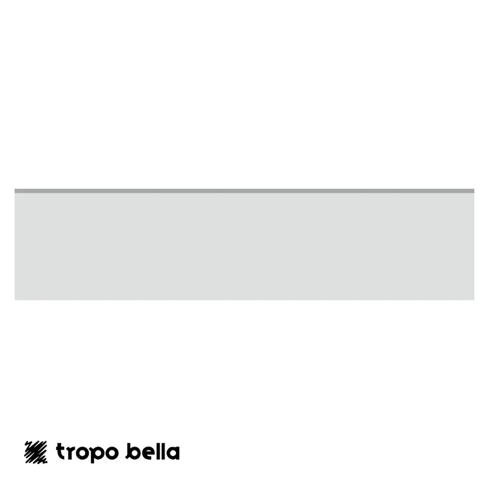 Rodapé Materia Titanio Natural 14,5x60 Eliane