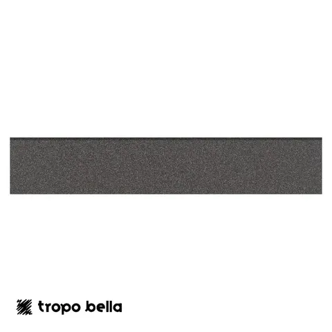 Rodapé Micron Preto Natural 14,5x80 Eliane